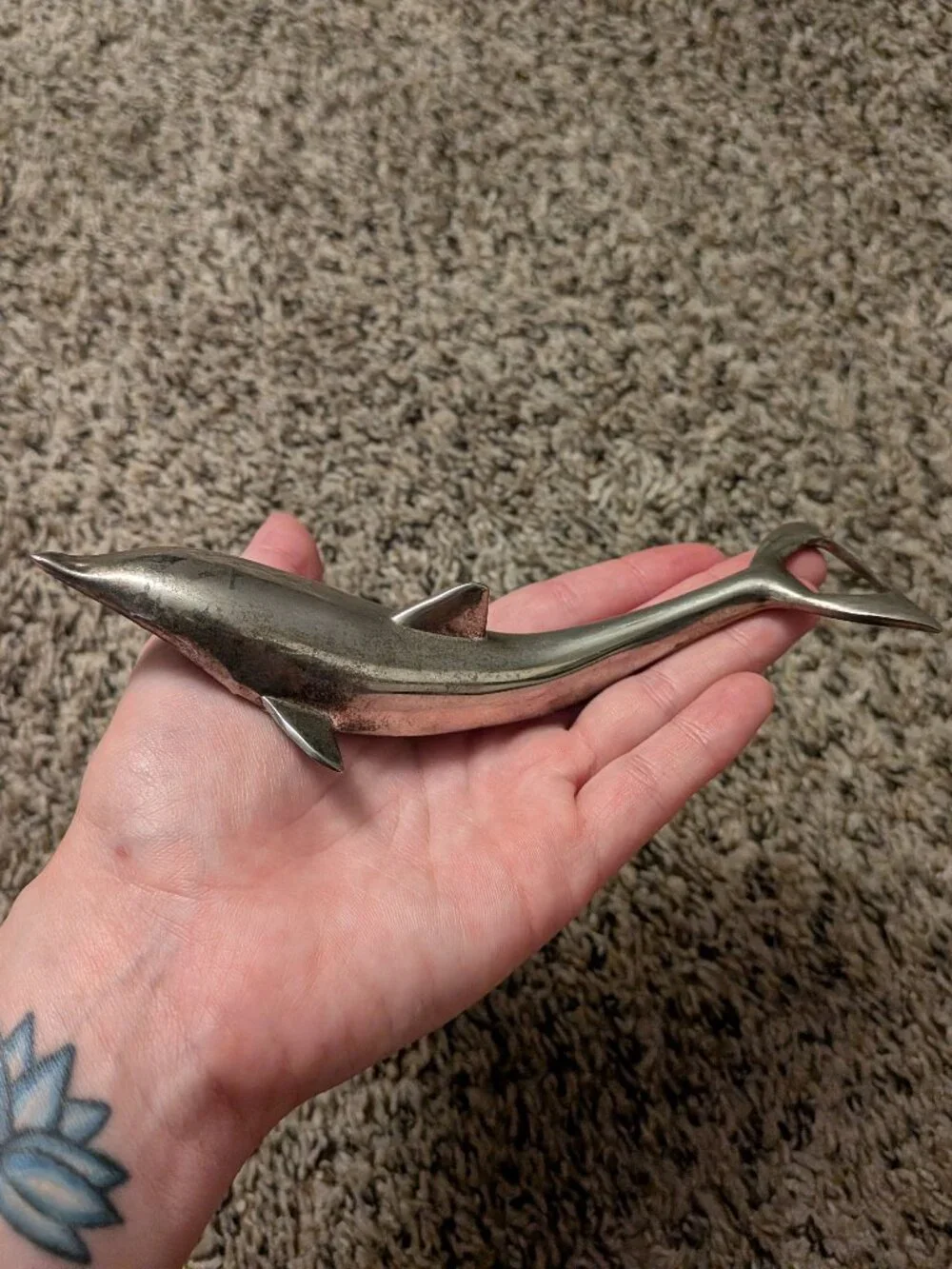 Metal Dolphin Bottle opener